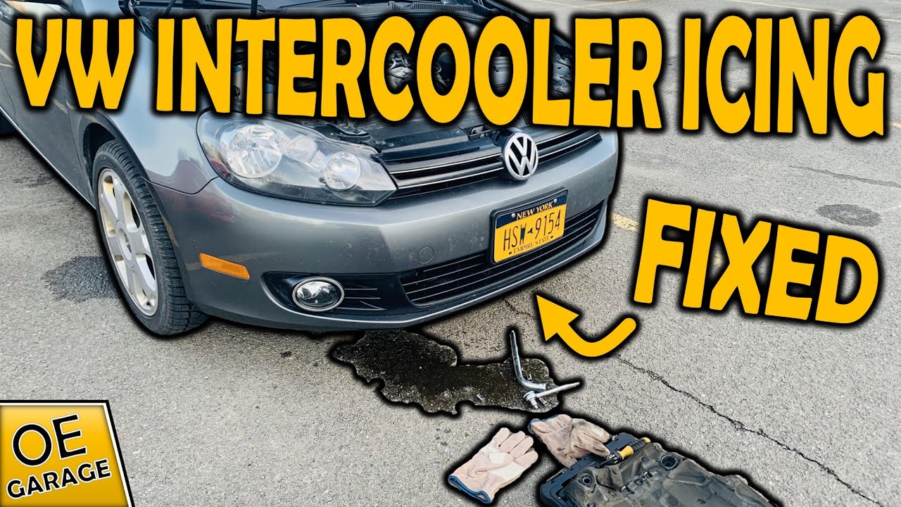 MK6 VW Jetta SportWagen TDI Intercooler Froze! Fixed!