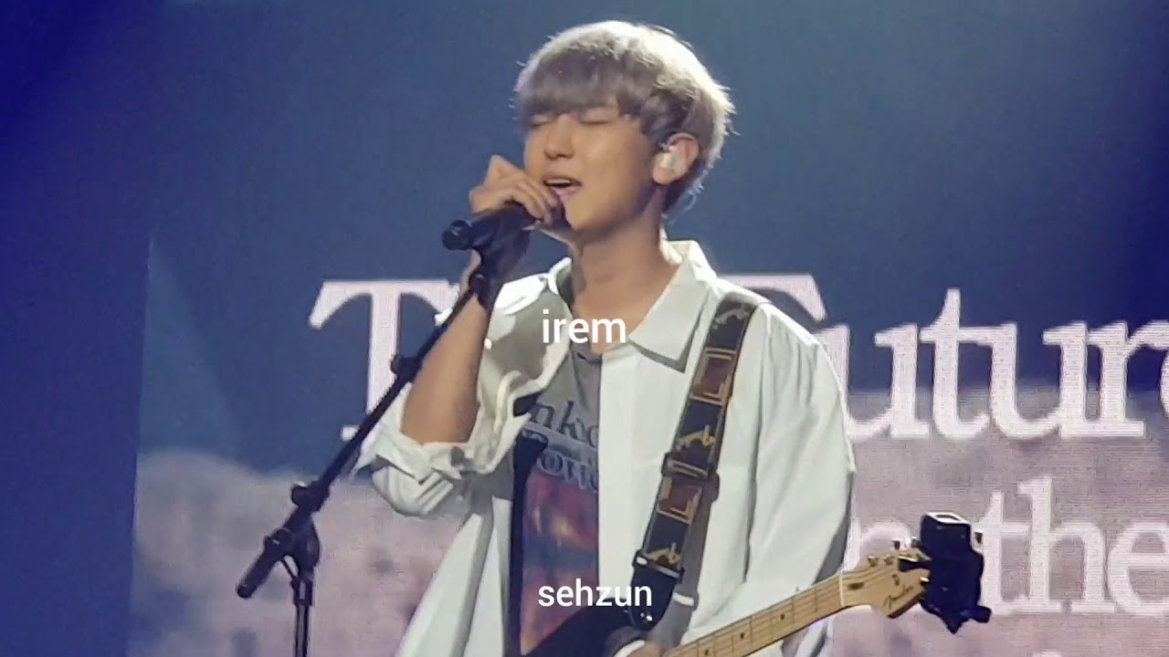 EXO's CHANYEOL special performance at KBS MUSIC BANK BERLIN of the SCORPIONS 15092018