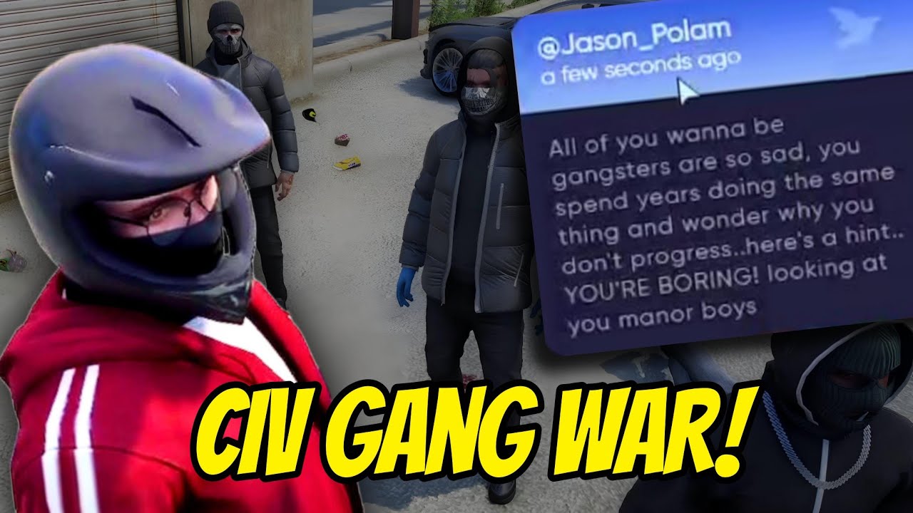 Manor CLAP Back at Civ Gang Leader Jason after this Tweet...