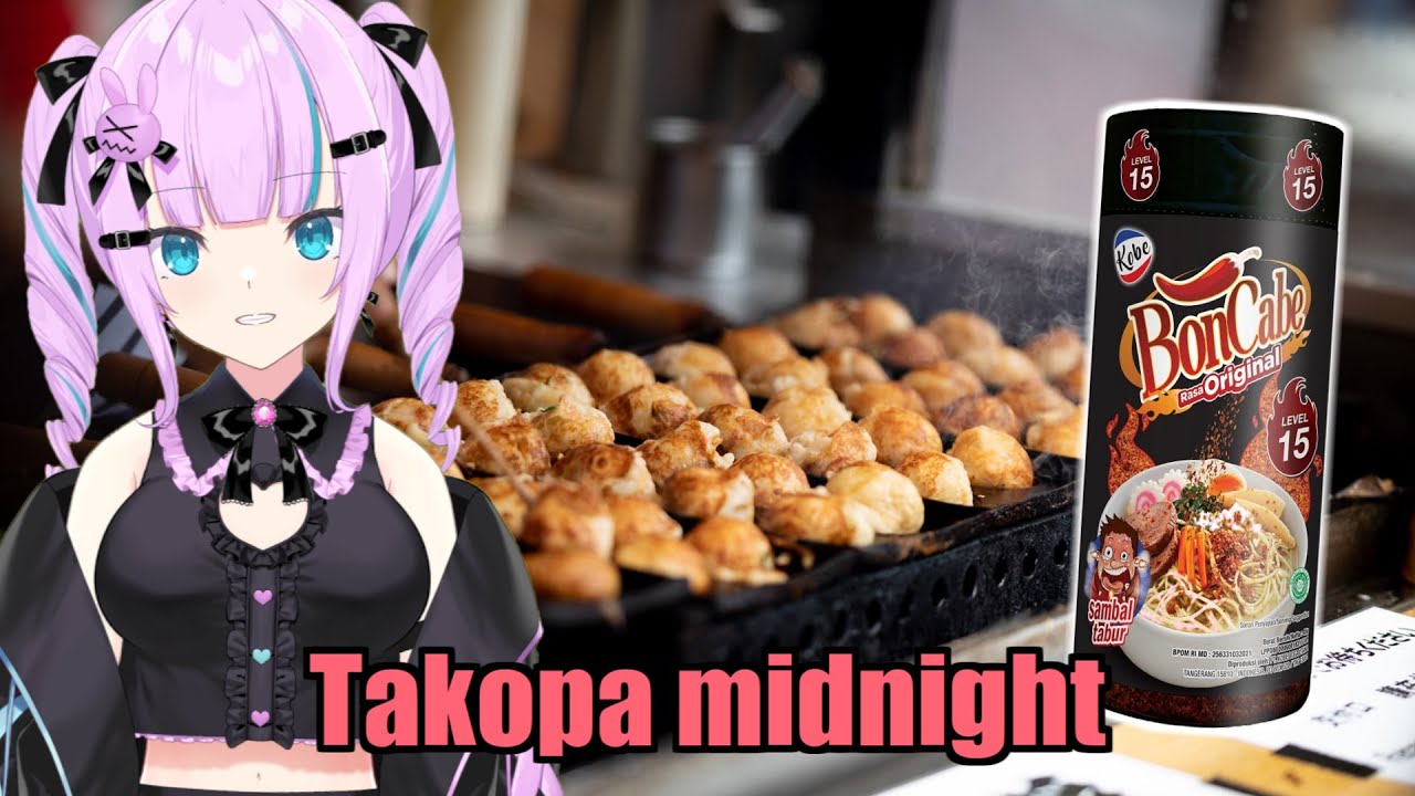 Takoyaki Party with BonCabe【Japanese VTuber】