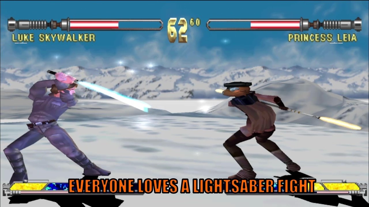 Вот почему мы любим световые мечи — Star Wars: Masters of Teras Kasi (PS1)