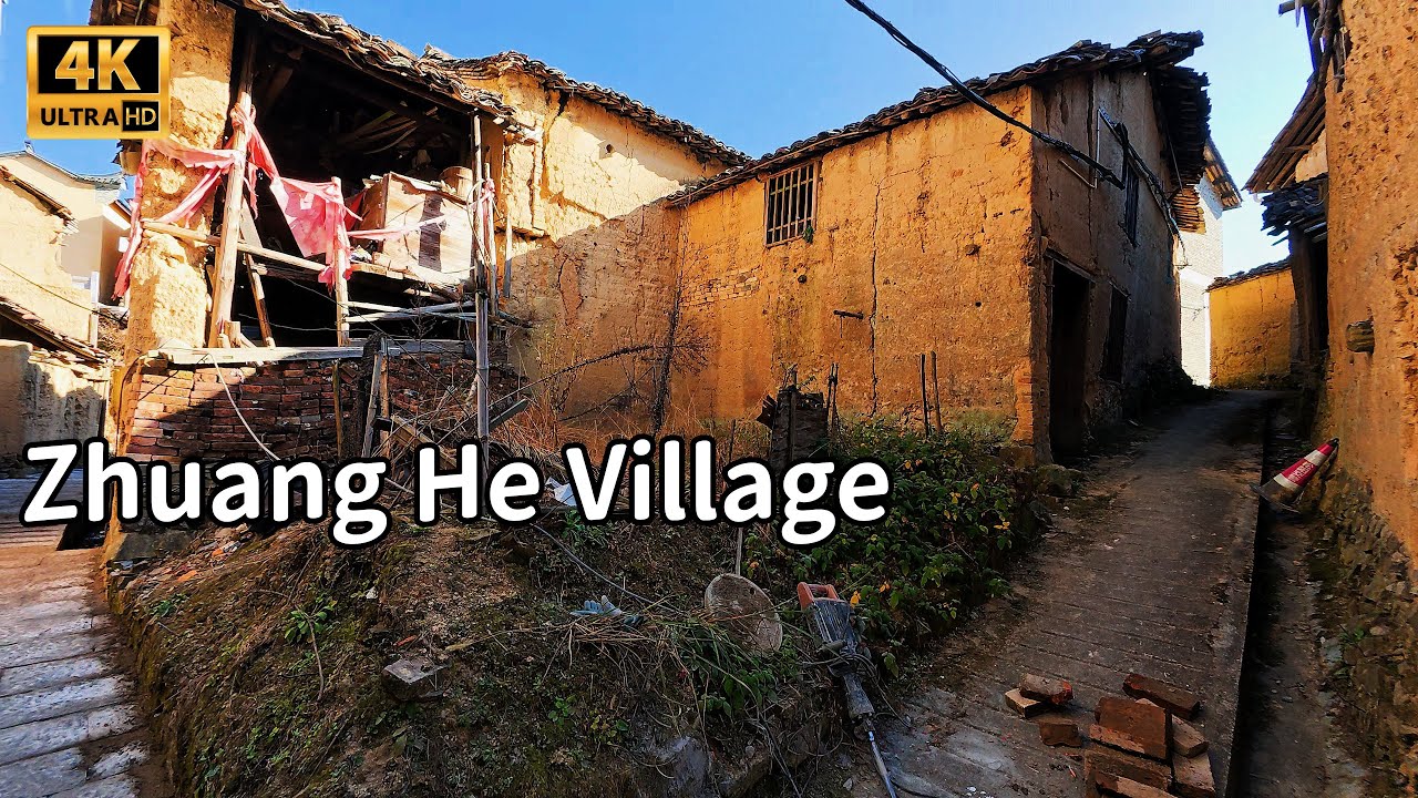 A Hidden Song Dynasty Village Above the Clouds in China | 浙江庄河村徒步 Zhuanghe Village