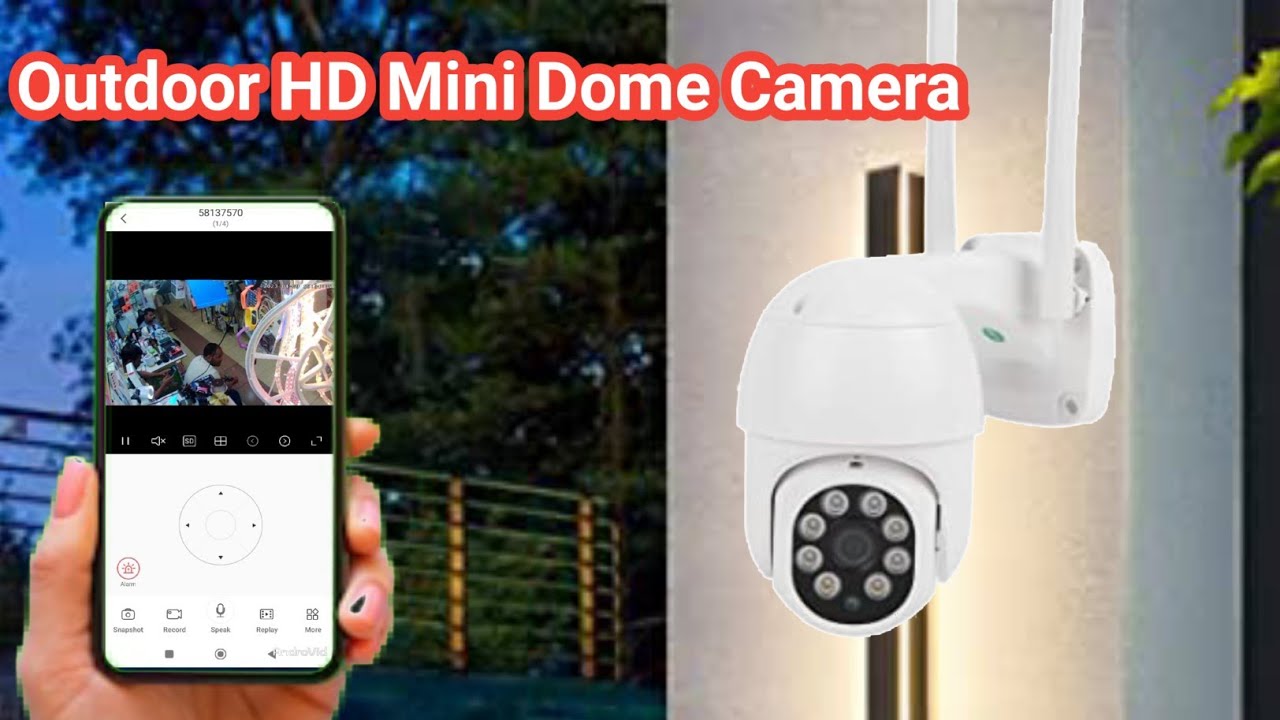 Outdoor Mini Speed Dome Camera Unboxing  and how to Configure or Setup Guide #viralvideo #cctv