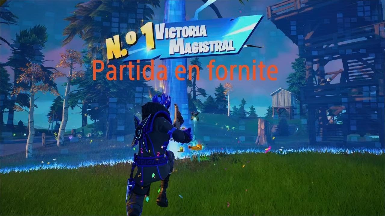 Partida y victoria con 20 kills