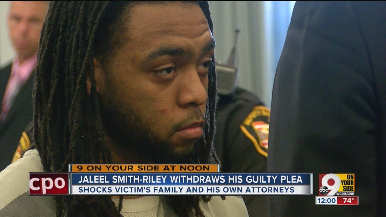 Jaleel Riley-Smith withdraws his guilty plea