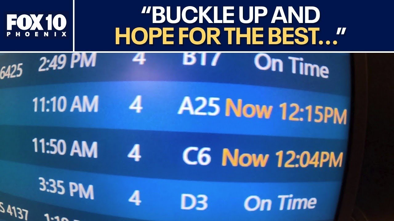 U.S. winter storm affecting Sky Harbor flights | FOX 10 Phoenix
