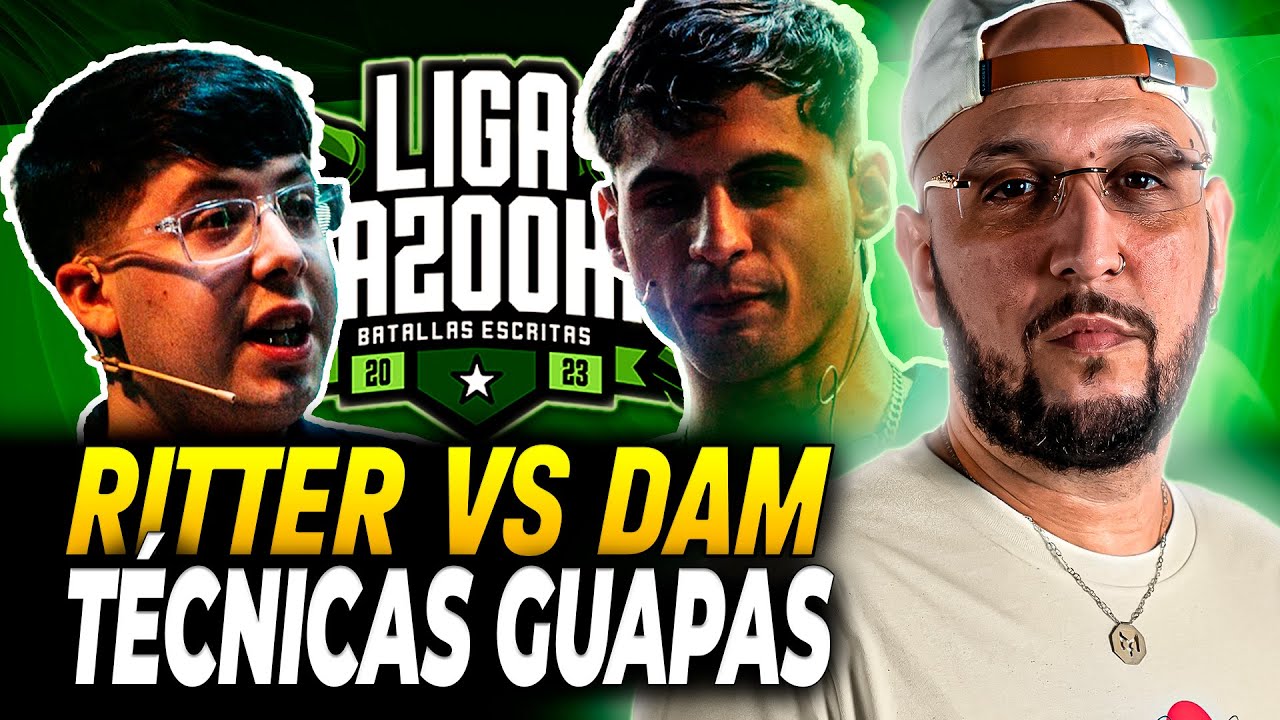 ✨ EL REY DE LAS TÉCNICAS ✨ | PIEZAS REACCIONA A DAM VS RITTER | LIGA BAZOOKA 2024 DRAFT 2