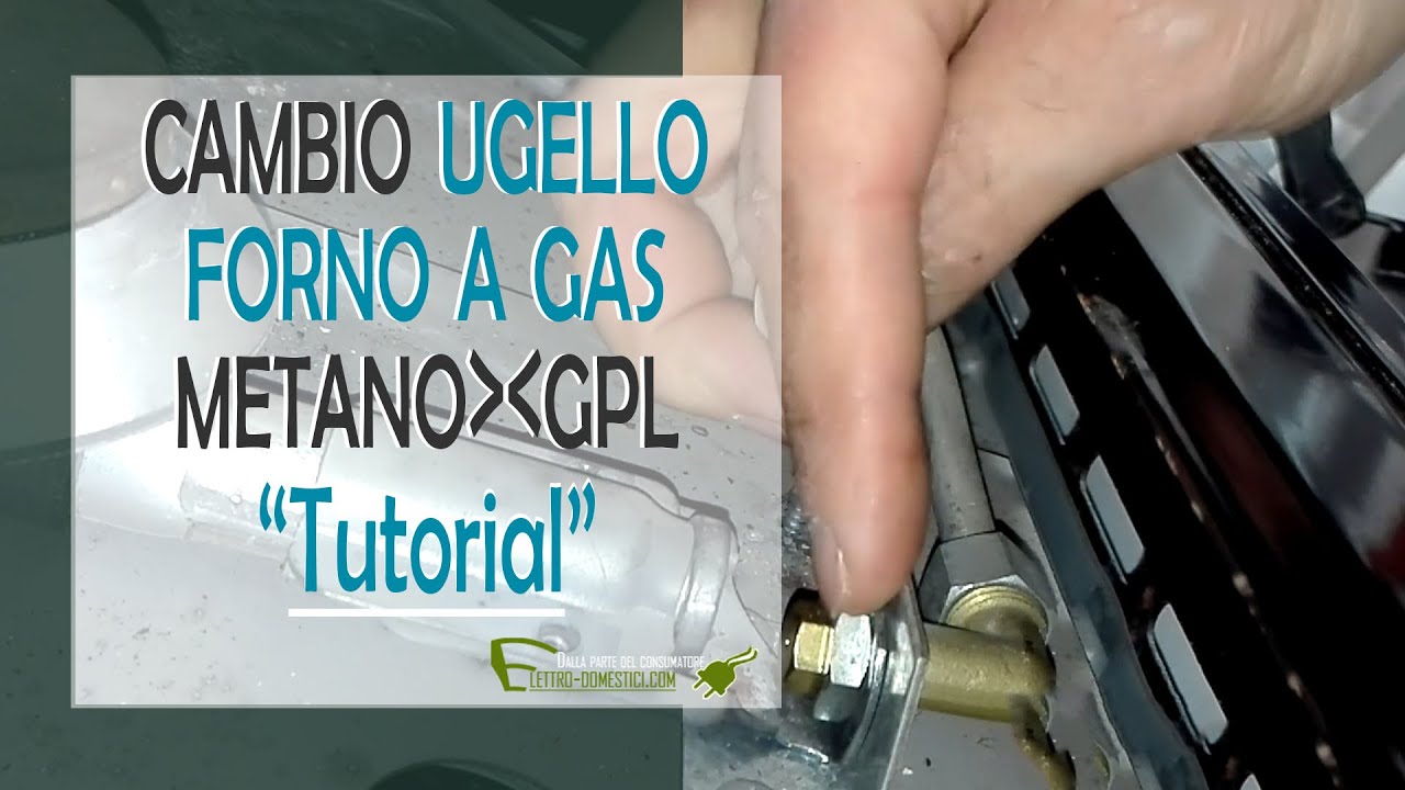Come sostituire l'ugello del forno a gas della cucina.