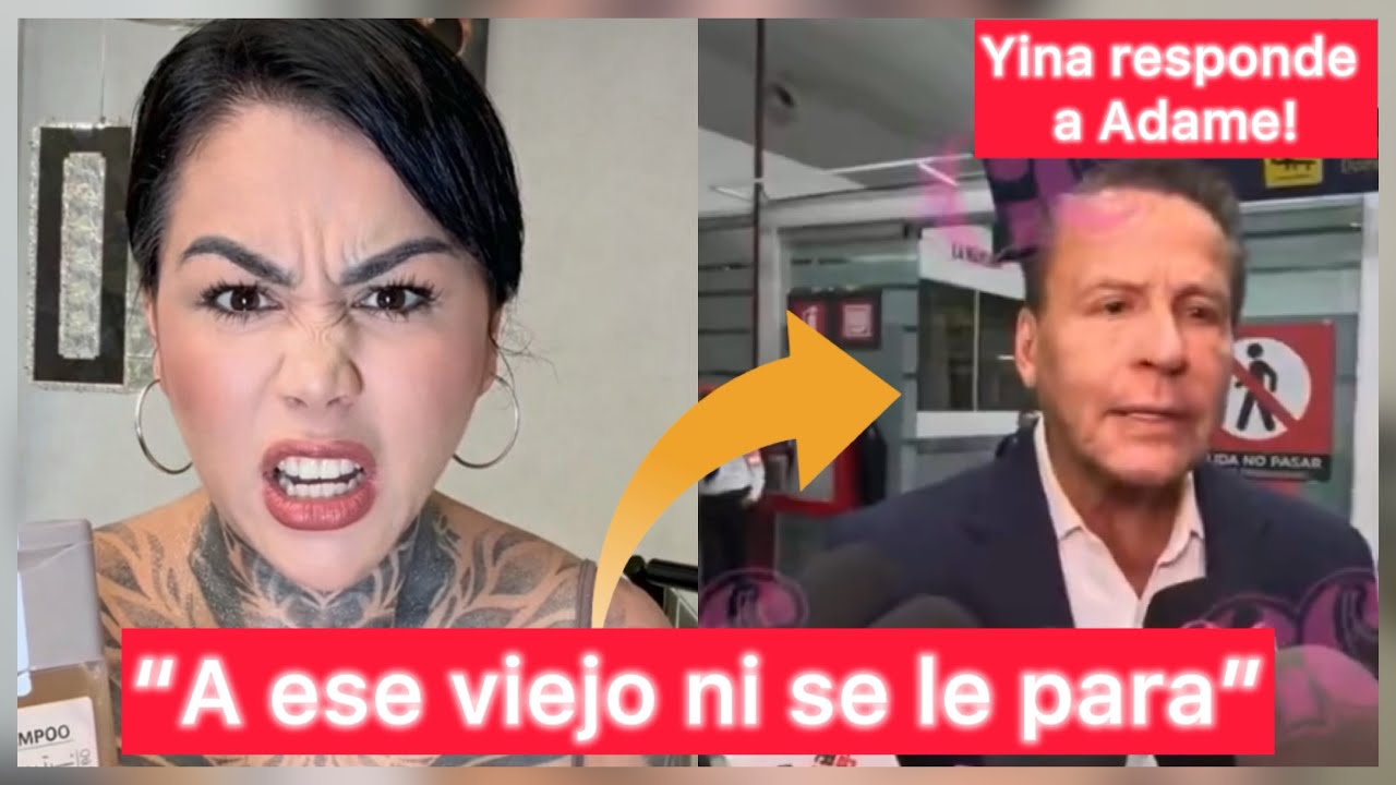 ¡Yina vs Adame! | ¡Le responde fuerte después de que la llamó gorda! #alfredoadame 