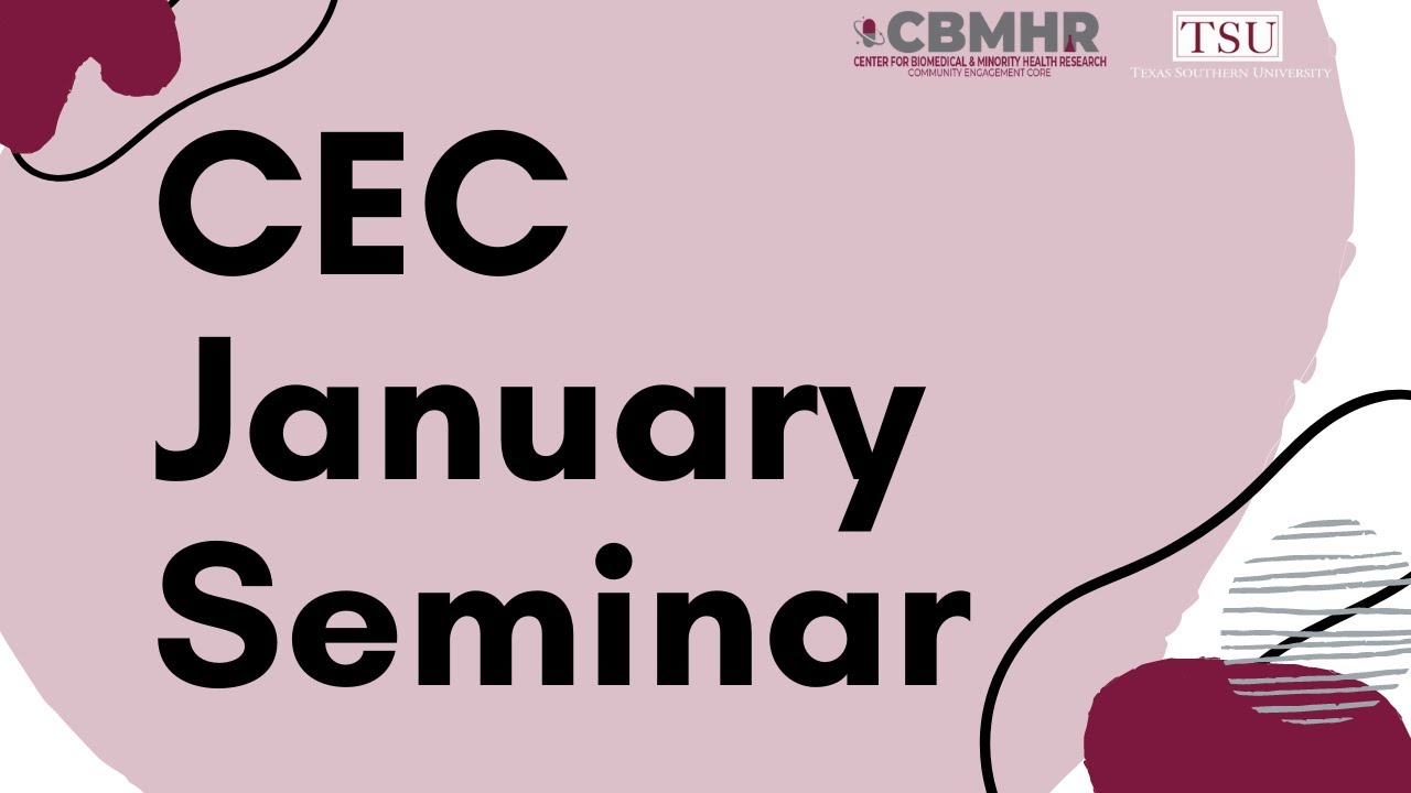 2022 CEC January Health Education Seminar