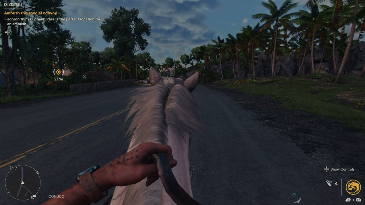 Far Cry 6 - Knuckleball: Ambush the Special Convoy: Talk To Guerillas 