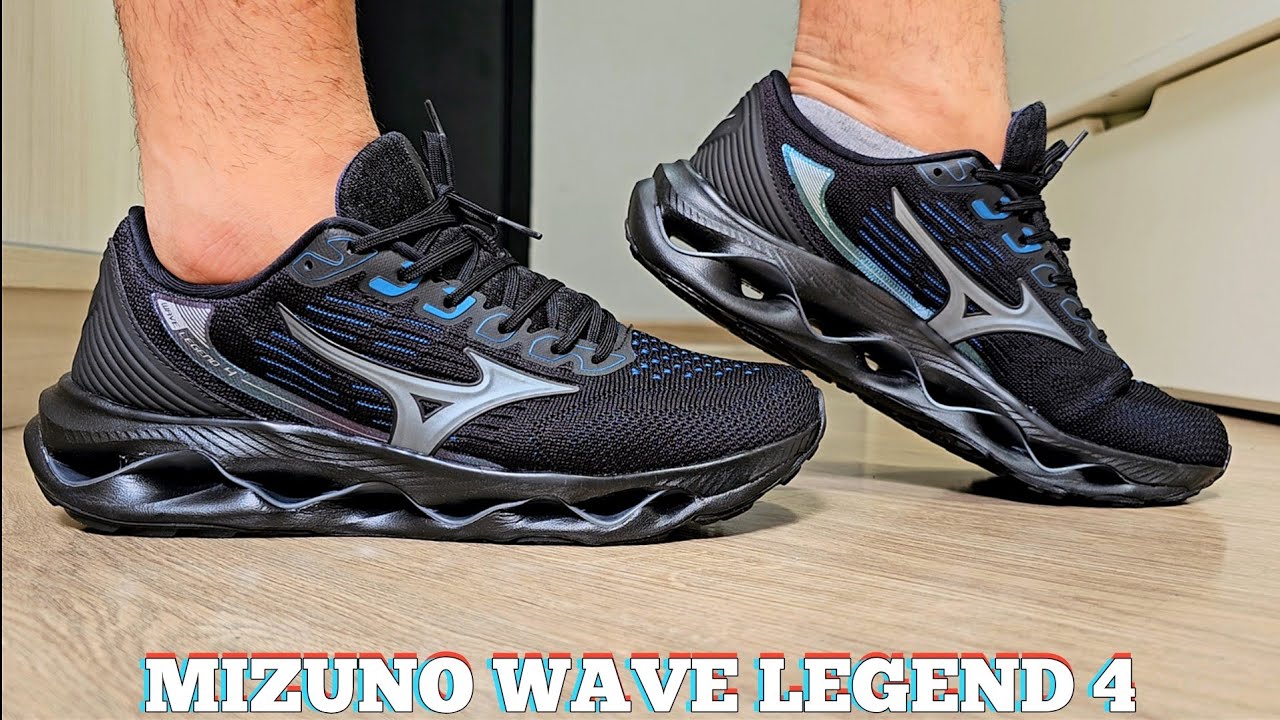 Demonstração Do Tênis Mizuno Wave Legend 4 | Demonstração No Pé | On Feet | Tênis Para Corrida