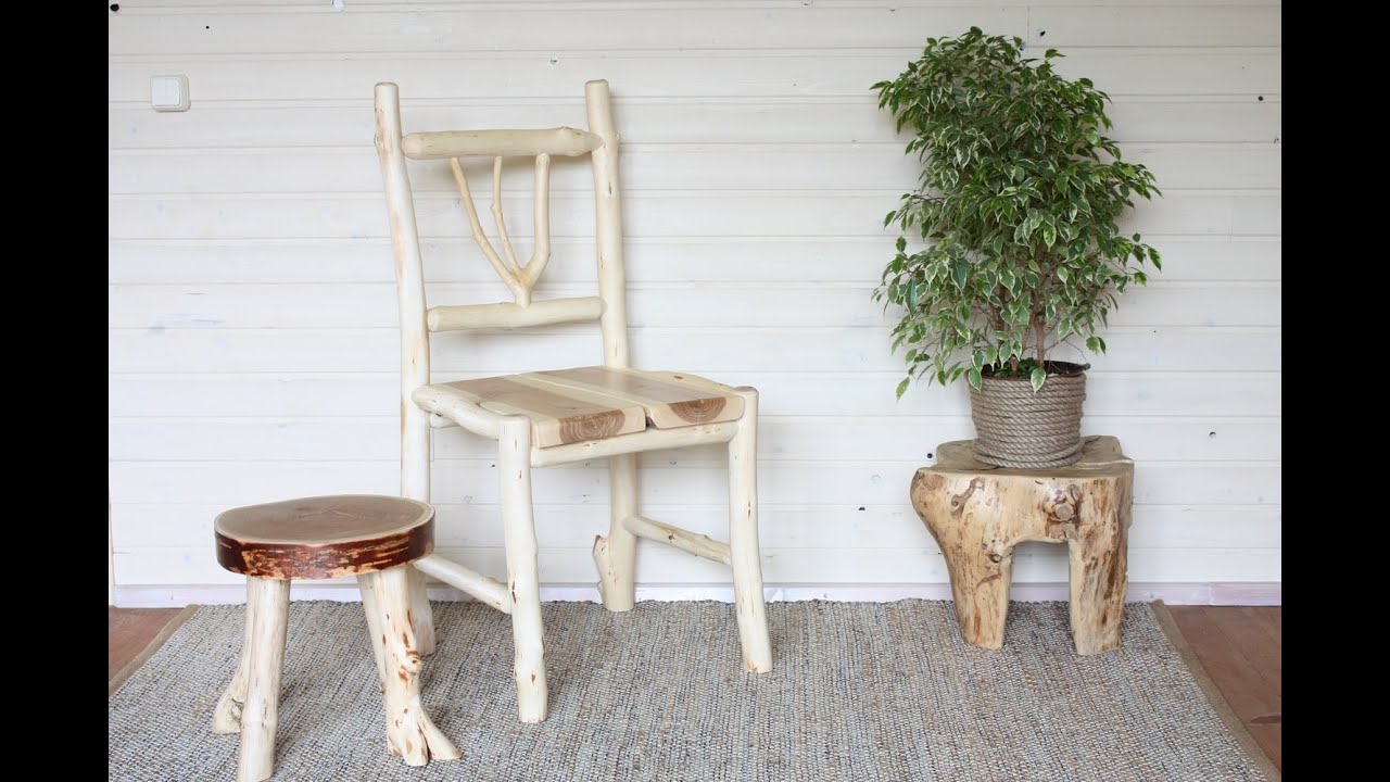 Rustic furniture. Collection 