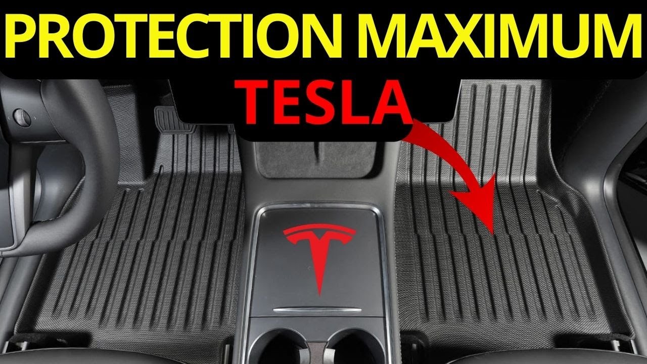 TAPIS DE SOL 3D PROTECTION MAXIMUM POUR TESLA