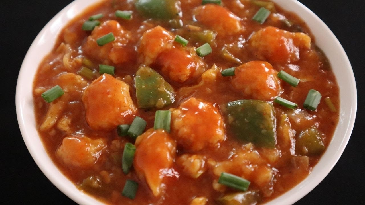 Gobi Manchurian | ഗോബി മഞ്ചൂരിയൻ | Cauliflower Manchurian Gravy restaurant style recipe in Malayalam