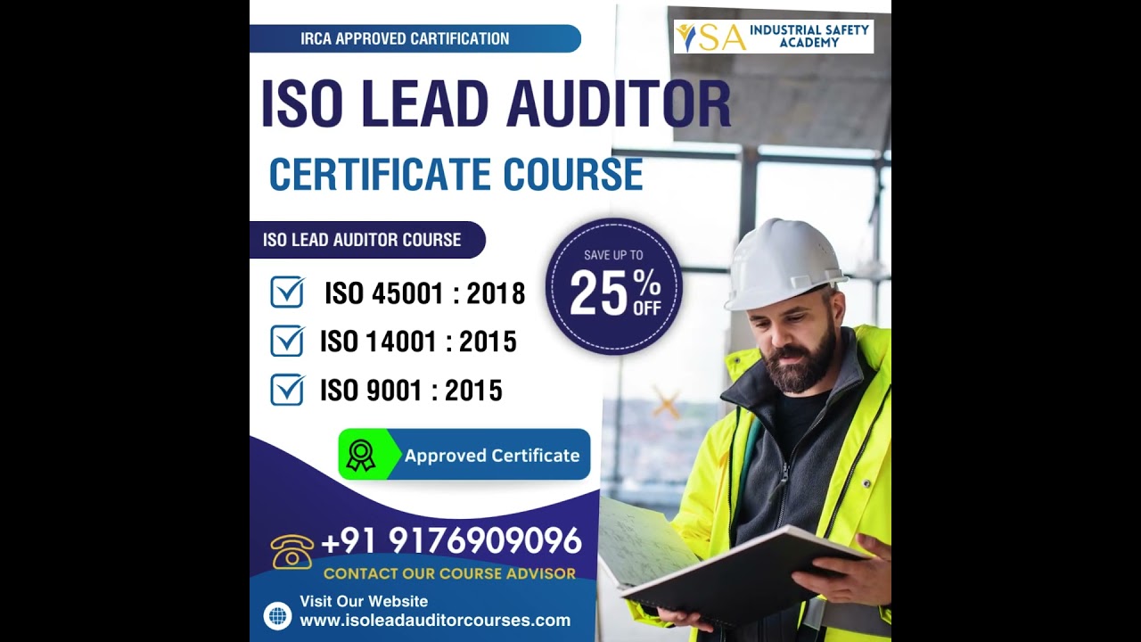 ISO Lead Auditor Certificate Course in Chennai