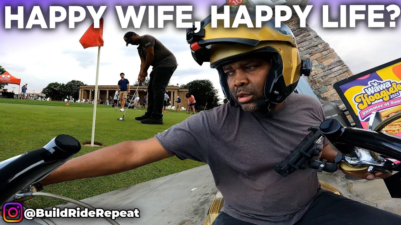 My Wife Is Going To Make Me Sell My Harley-Davidson If I Start Playing Golf