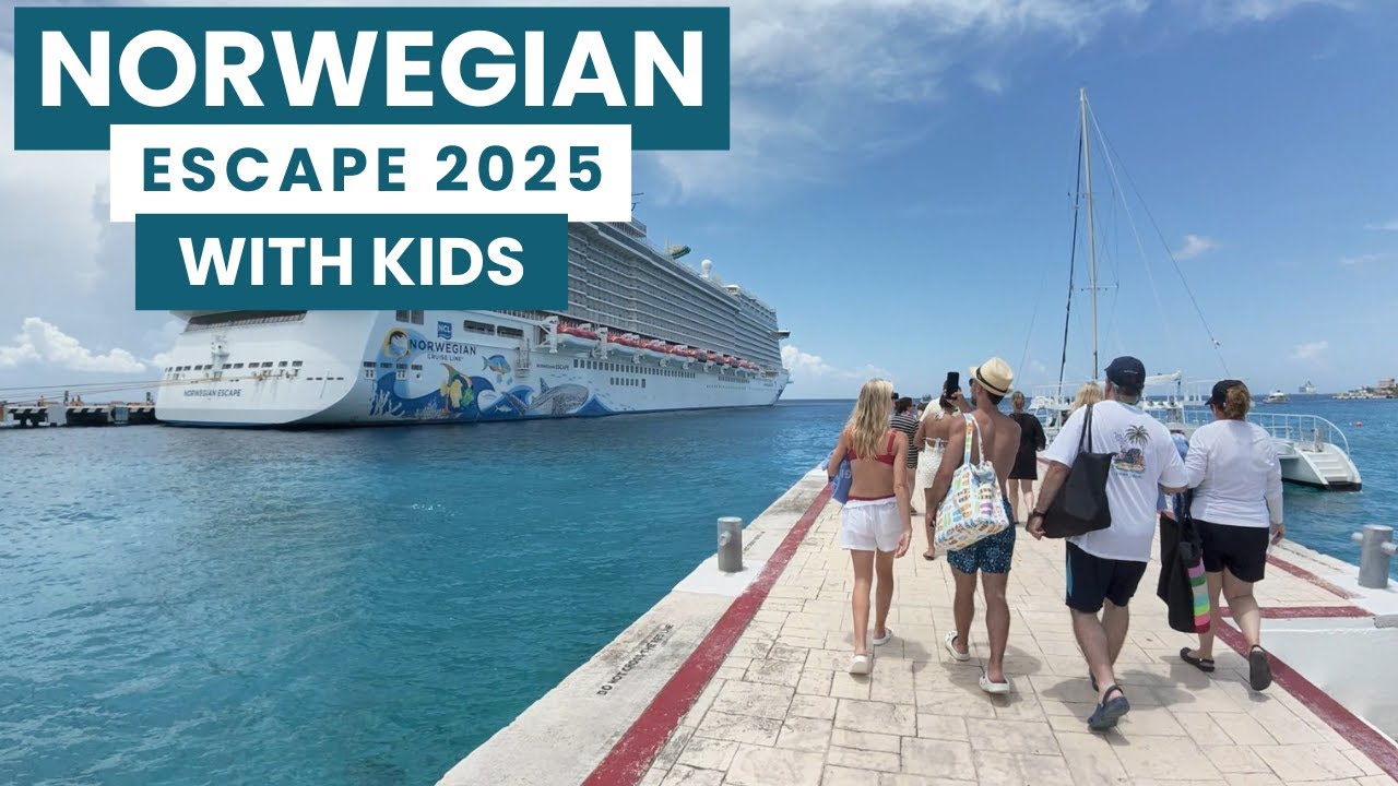 Norwegian Escape Cruise 2025 | Roatán Monkeys, Belize Beaches & Cozumel Snorkeling