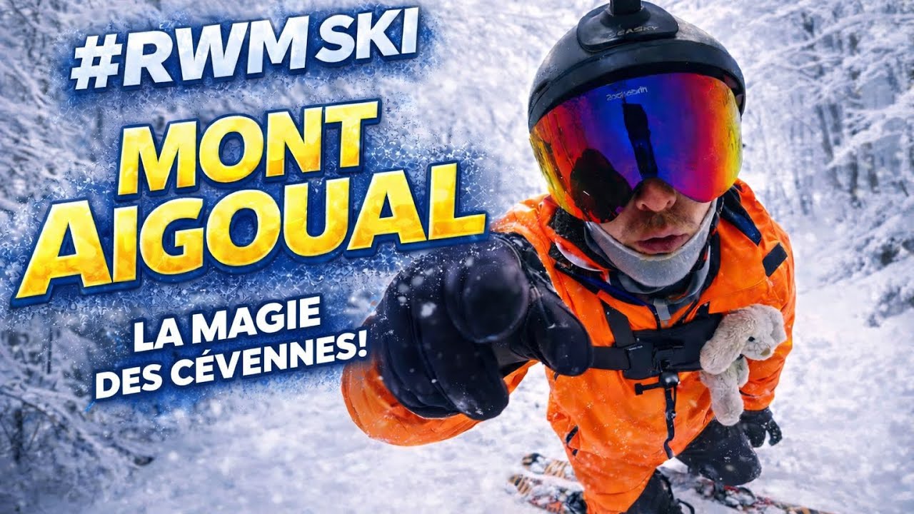SKIER dans le SUD de LA FRANCE !!!! Check ✅