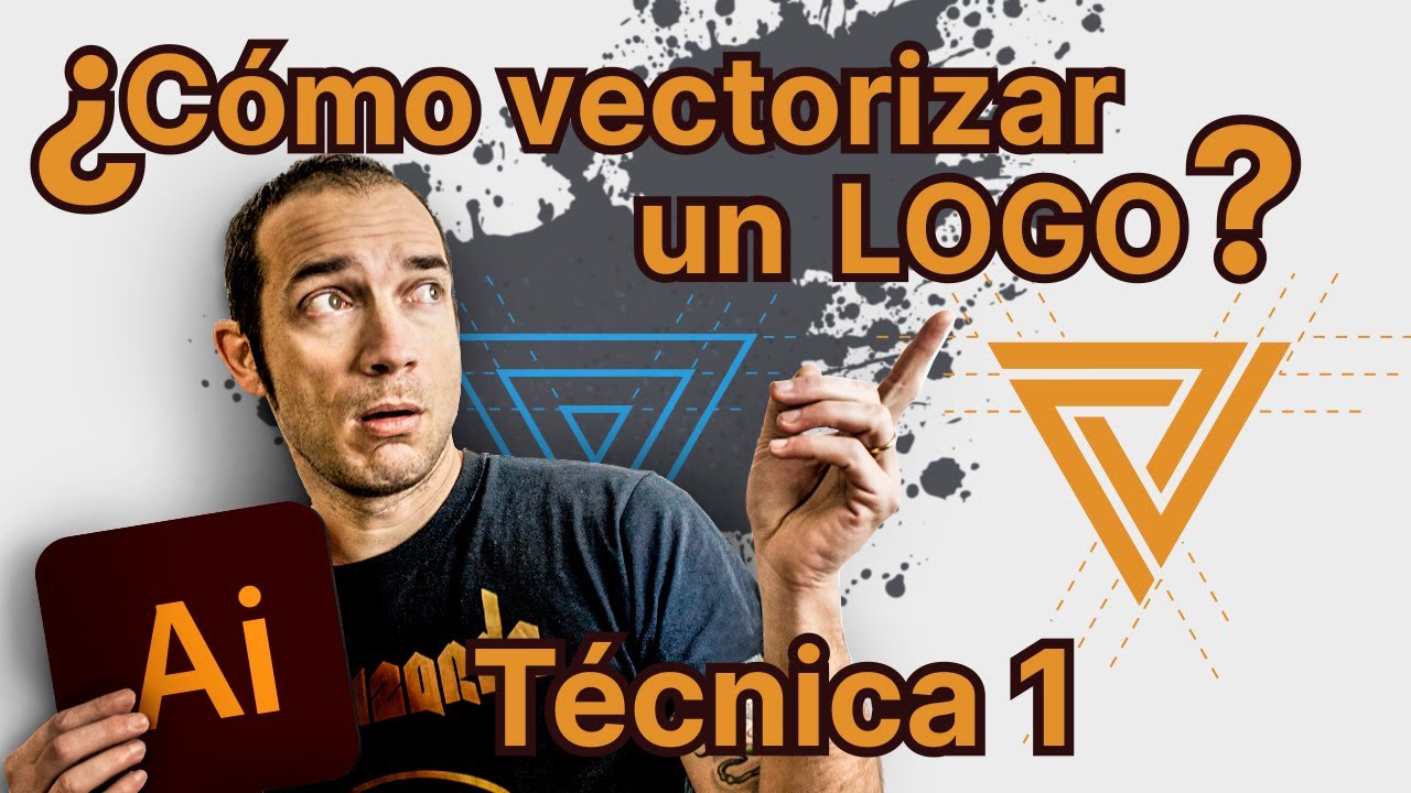 ⚡Cómo vectorizar un logo en Adobe illustrator CC 2021? paso a paso