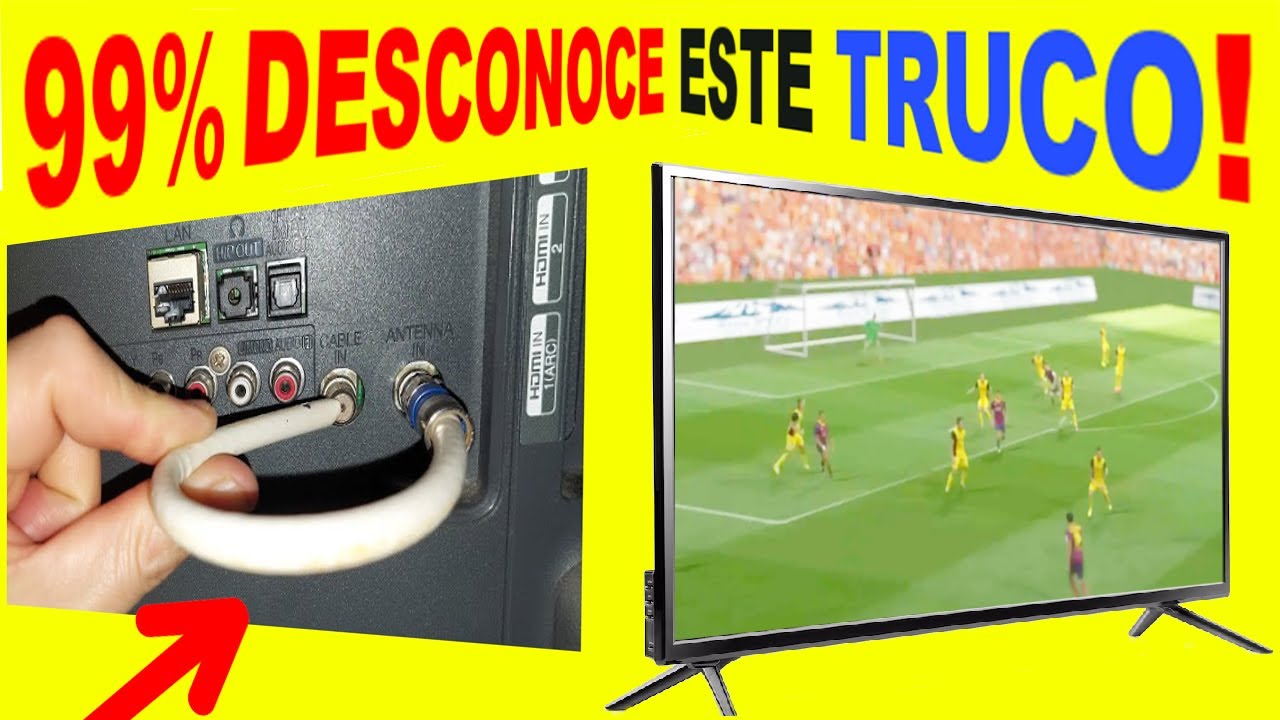 Como Ver Televisión GRATIS con simple TRUCO! 100% REAL!