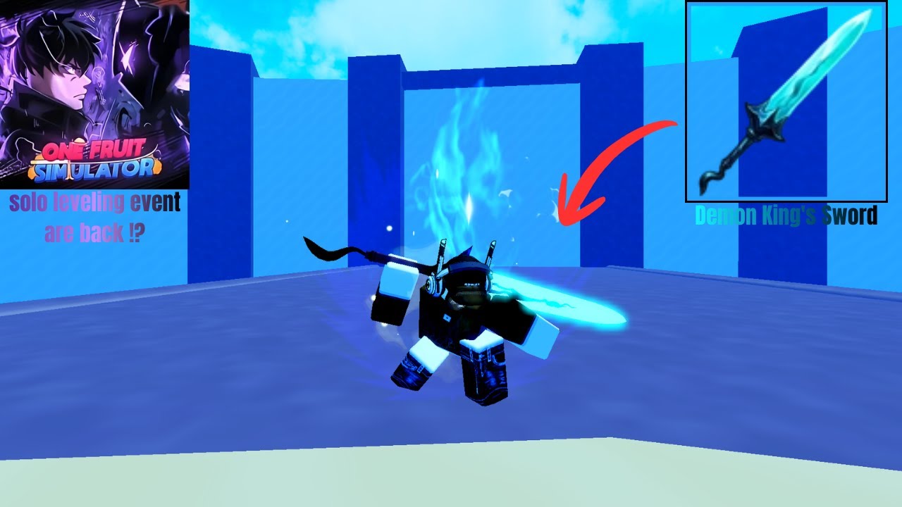 showcase new demon king sword !? | one fruit simulator