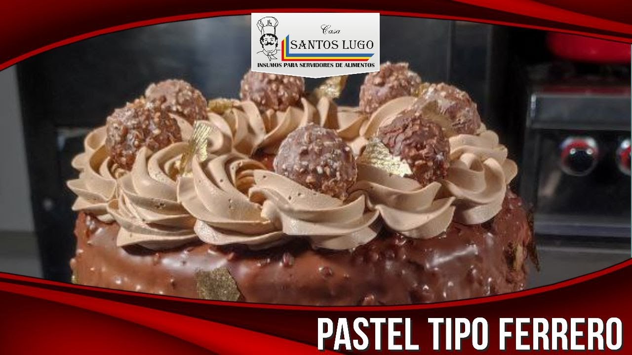 Pastel Tipo Ferrero