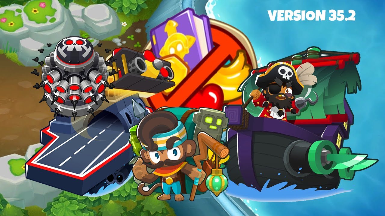[BTD6] Flooded Valley CHIMPS Guide v35.2 (ft. Geraldo, Carrier Flagship, Pirate Lord, Tack Zone)