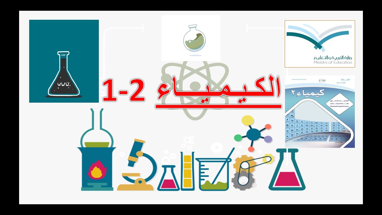 المرحلة الثانوية كيمياء 2-1 الدرس 1-2 صيغ الأملاح المائية