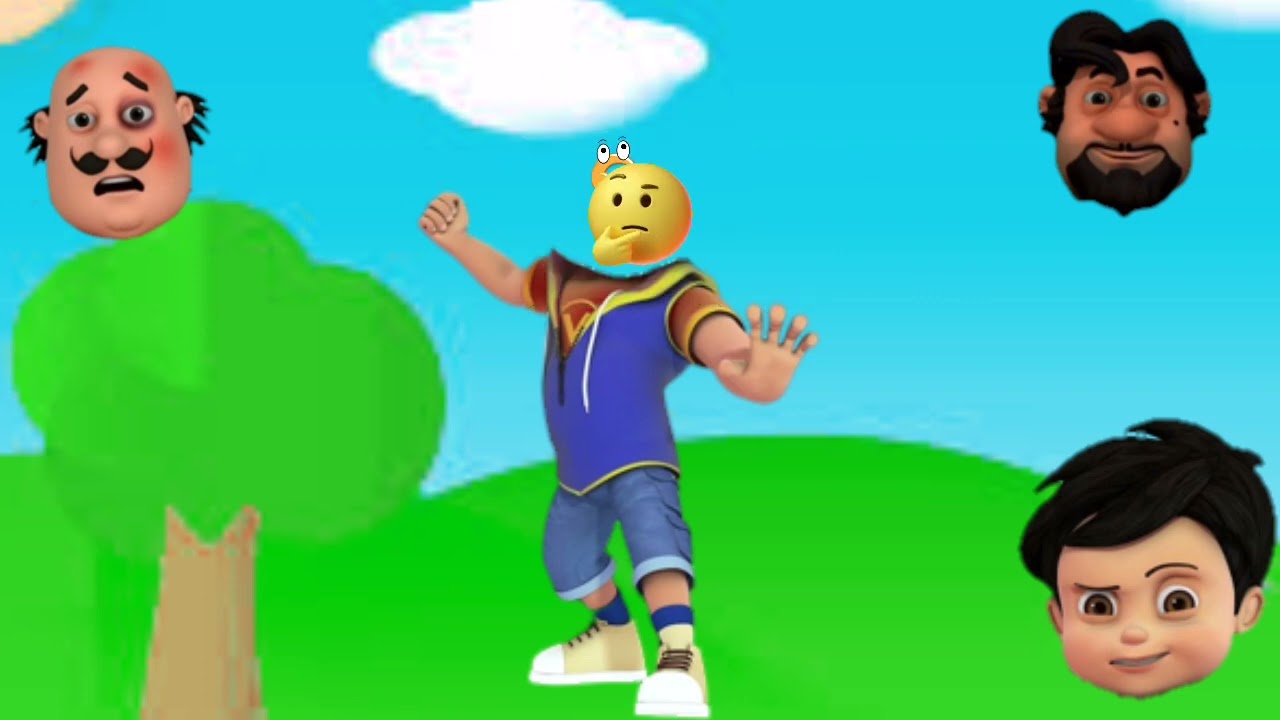 puzzle game // head puzzle game // wrong head puzzle game // cartoon show #motupatlu #shiva