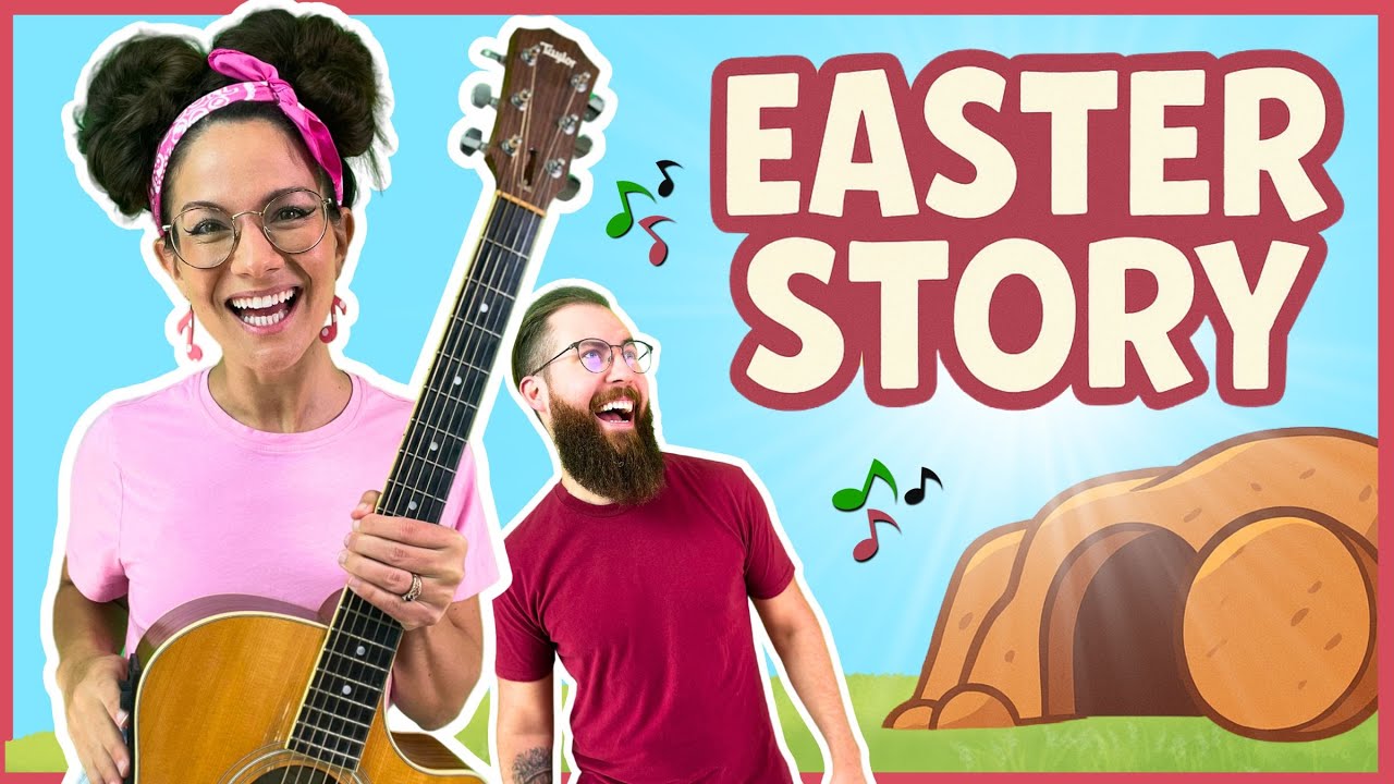 The Easter Story for Kids | Jesus Songs, Bible Fun & Resurrection Hope | Jingle Jacqui