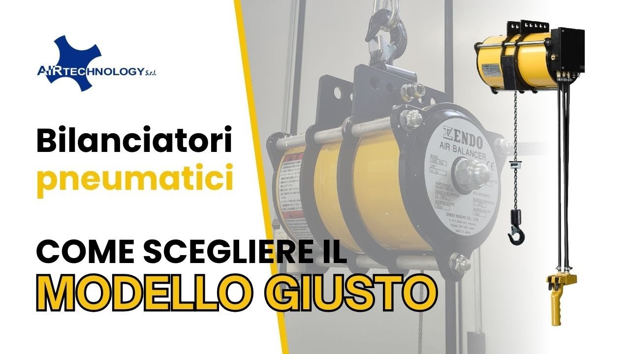 AIRTECHNOLOGY - Come scegliere un bilanciatore ad aria in base alla funzione svolta ⚙