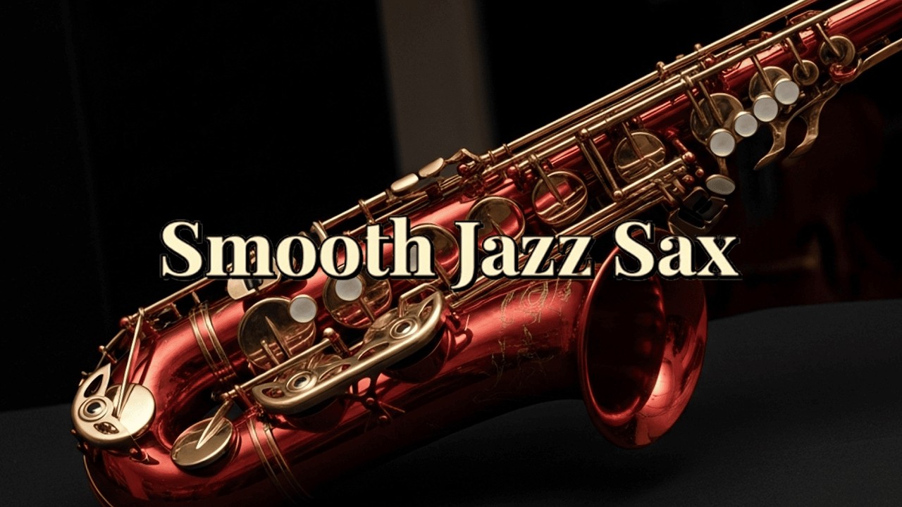 Smooth Saxophone Jazz 🎷 Soft Cafe Jazz for Deep Focus & Peaceful Nights (1+ Hours)