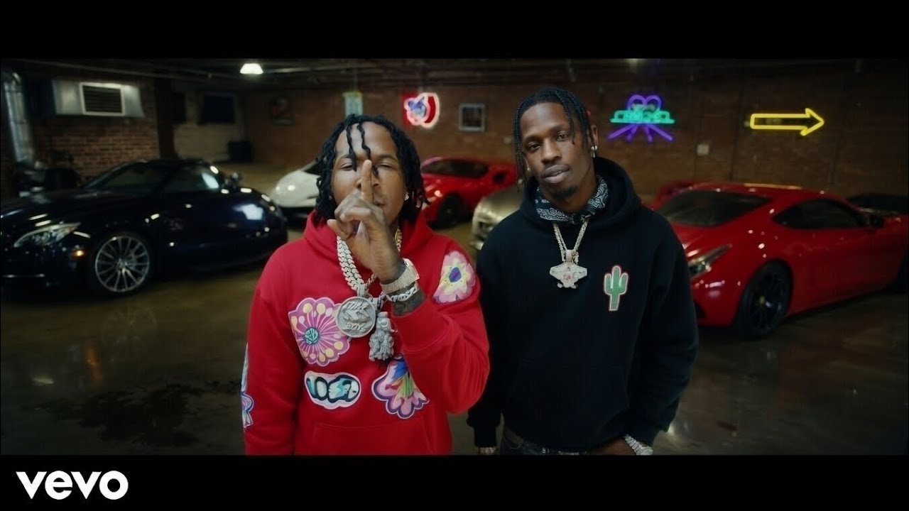 Moneybagg - Hold On Ft Travis Scott [ Official Music lyrics] 