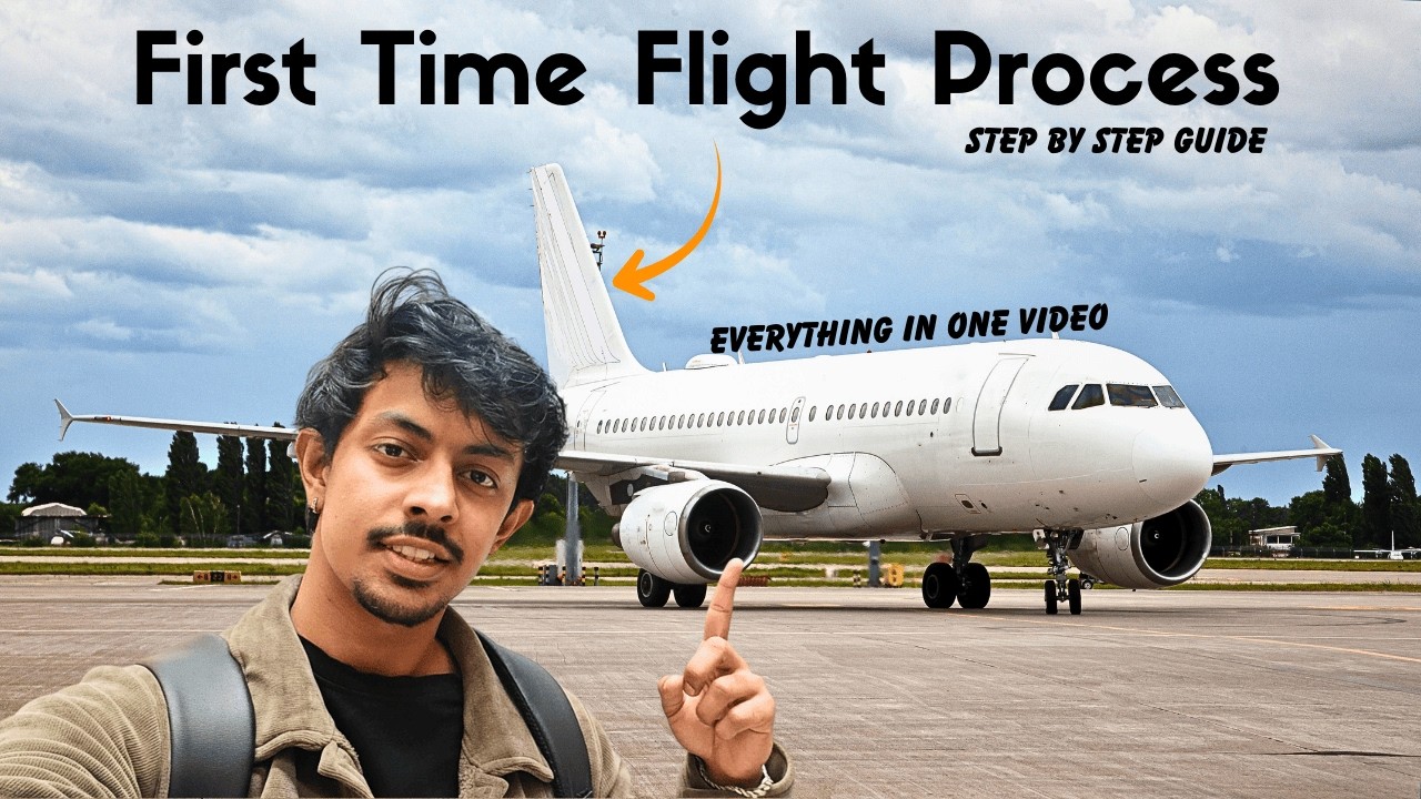 How to travel in Flight FIRST Time? 2026 Beginners Guide | Easy Steps | Flight may kese baithe?