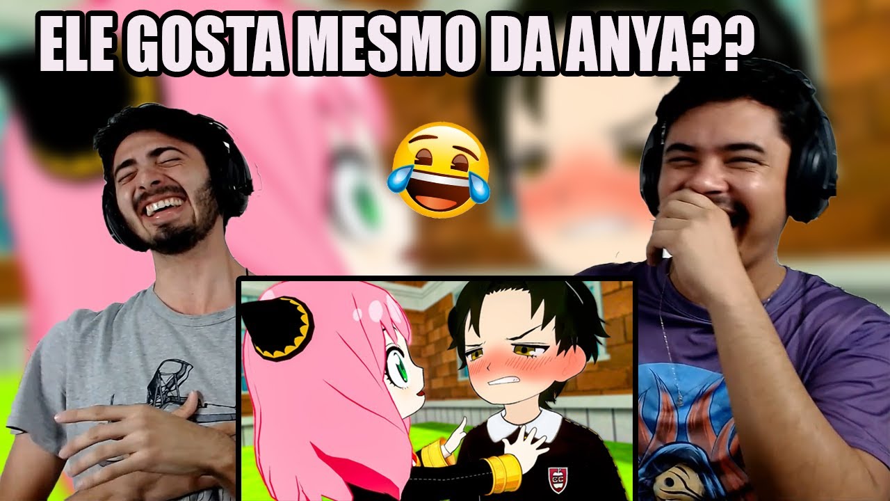 REACT Anya Forger e Damian Desmond respondem em Spy x Family Vr (Lanzinho)