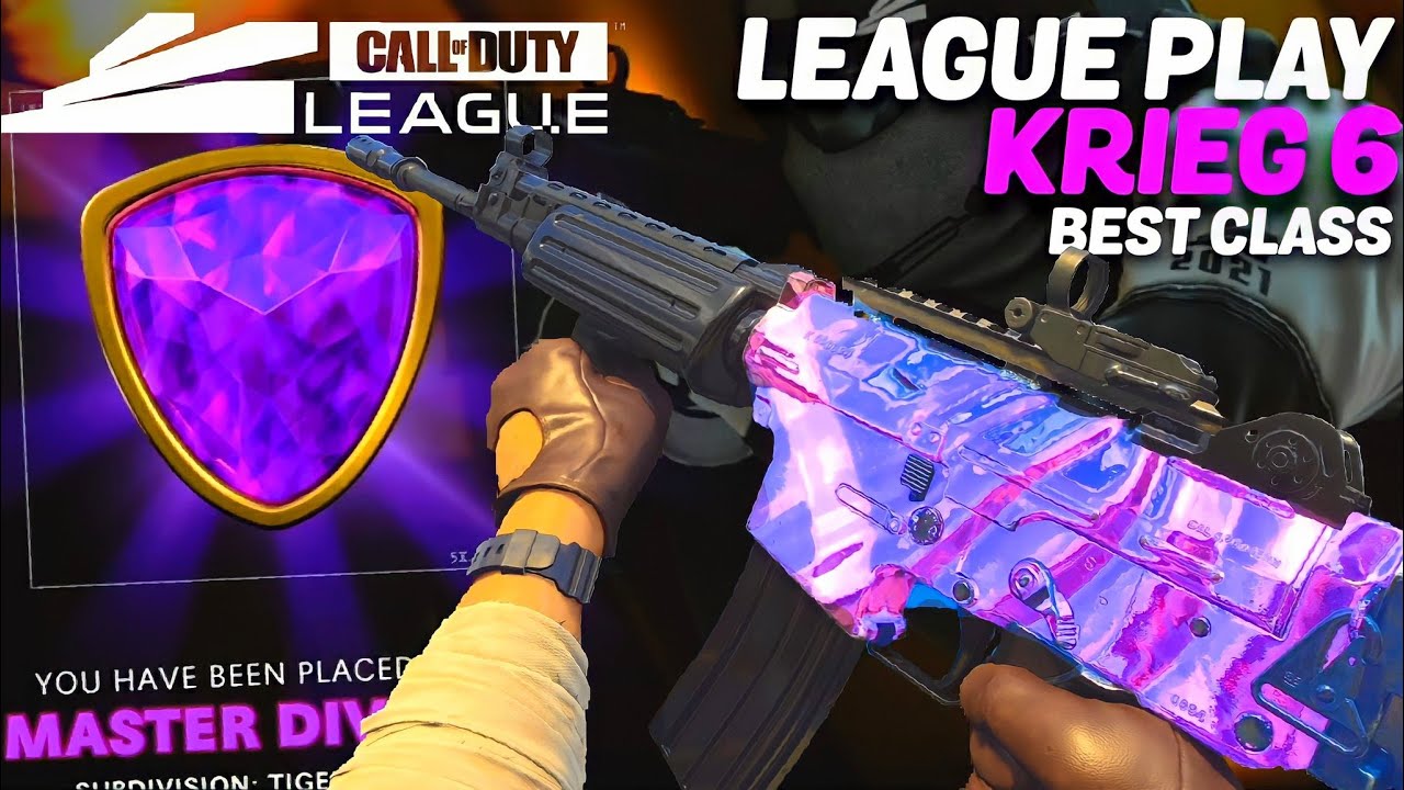 the BEST KRIG class setup on LEAGUE PLAY! (Cold War)