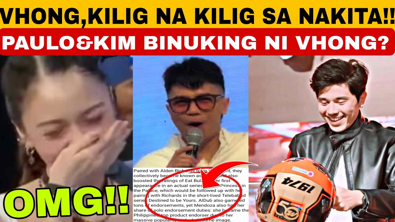 NAG SABOG NG KILIG❗VHONG,BINUKING SI KIM&PAULO KILIG NA KILIG SA NAKITA KAHAPO❗N sa VILLAGE NI KIM❓