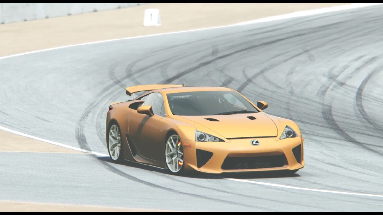 Lexus LFA at Laguna Seca - Assetto Corsa