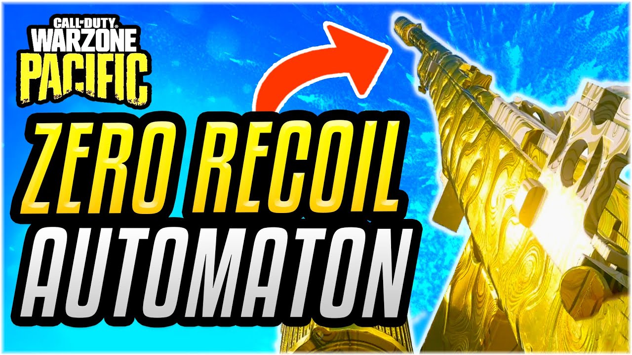 THE NEW BEST GUN IN WARZONE PACIFIC!! Zero Recoil Automaton Loadout! [Caldera]