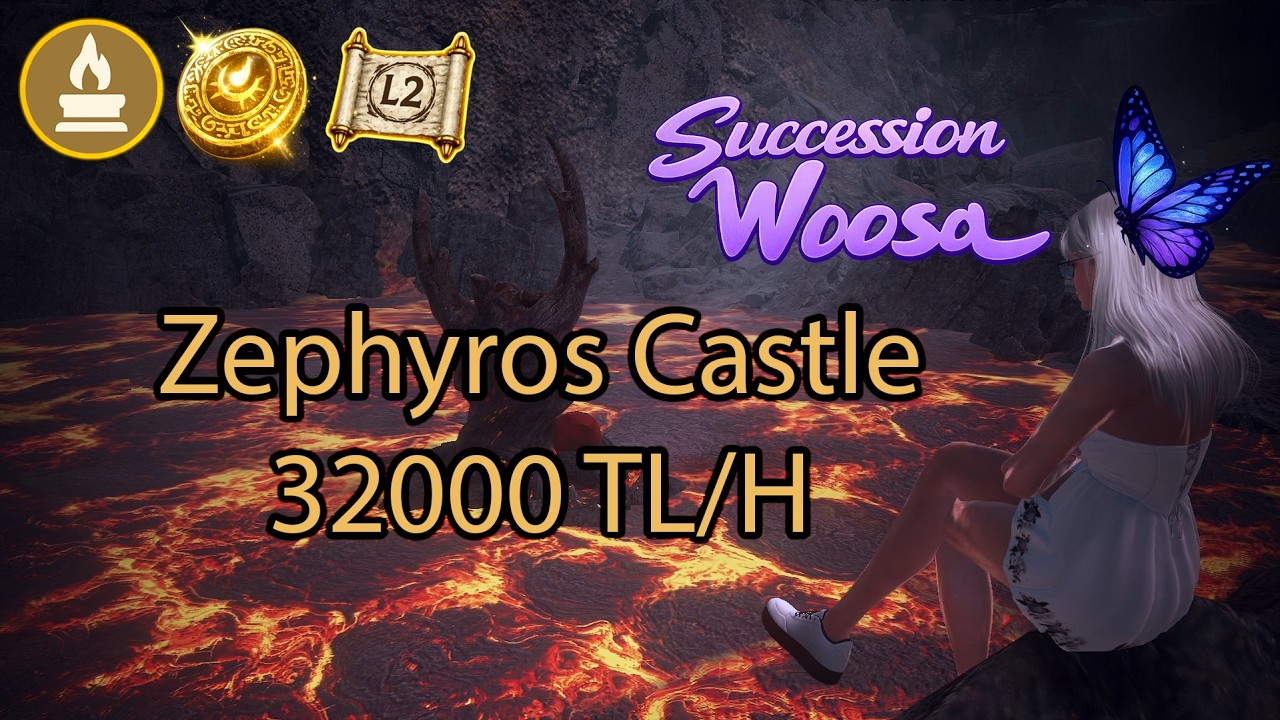 BDO - Succession Woosa | Zephyros Castle | 32182TL/H LS2 Agris + Coin