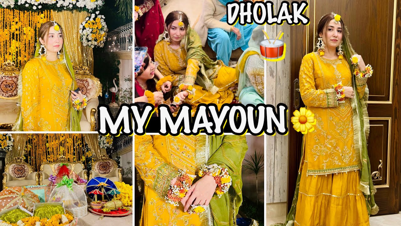 MY MAYOUN VLOG !! 💛 MY HALDI / UBTAN RASAM ✨🌼