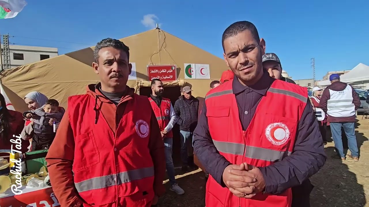 مساهمة الهلال الأحمر في الحدث