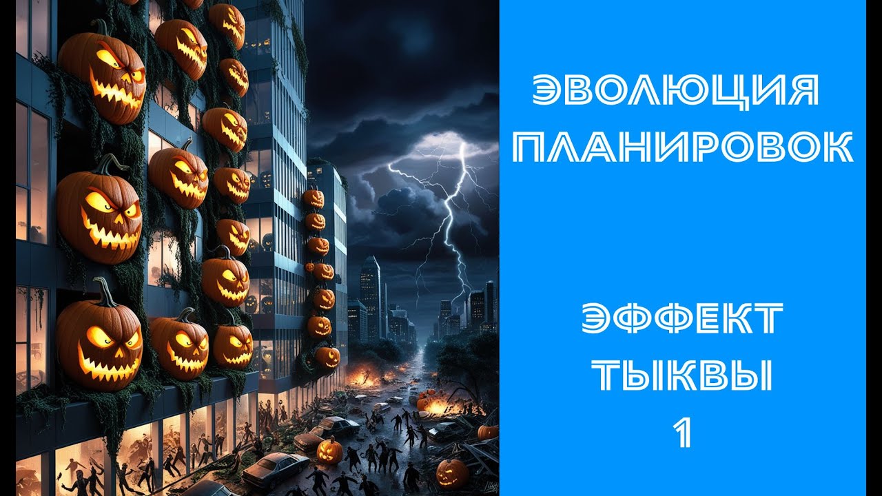 Эволюция и Инфляция планировок  Эффект Тыквы часть 1