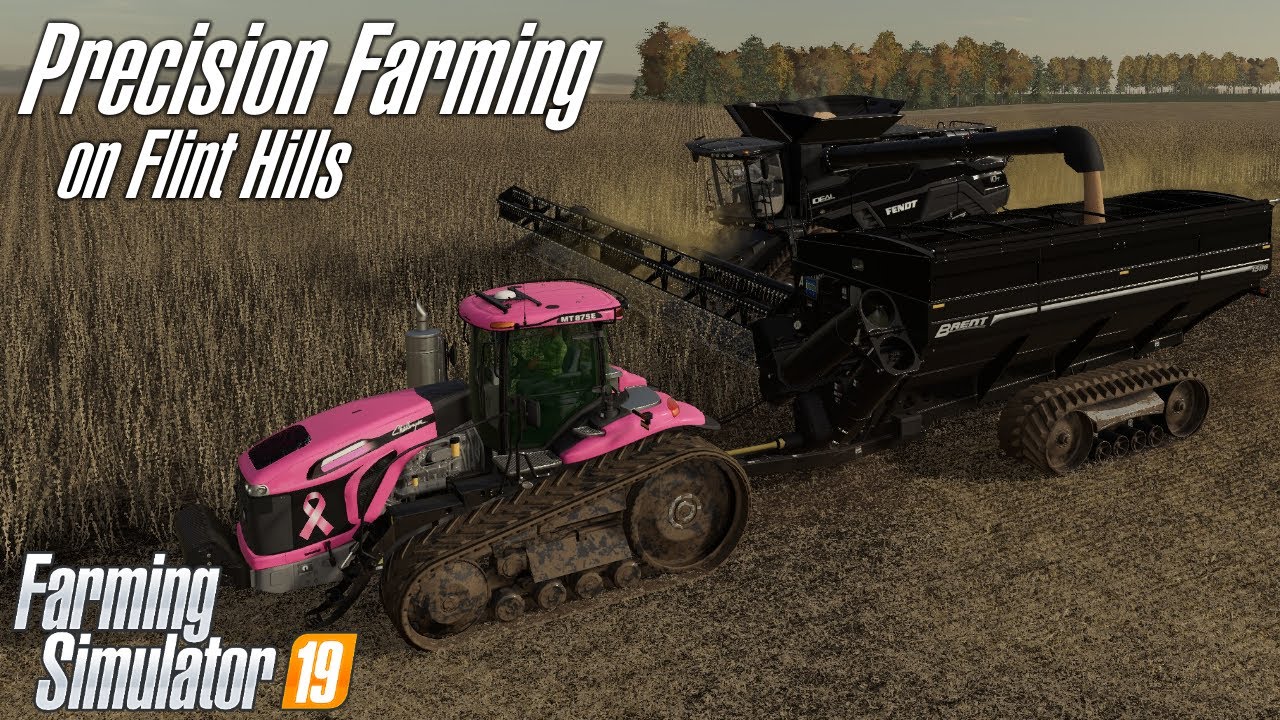 CoursePlay is knocking out acres of soybeans with Precision Farming on Flint Hills - EP12