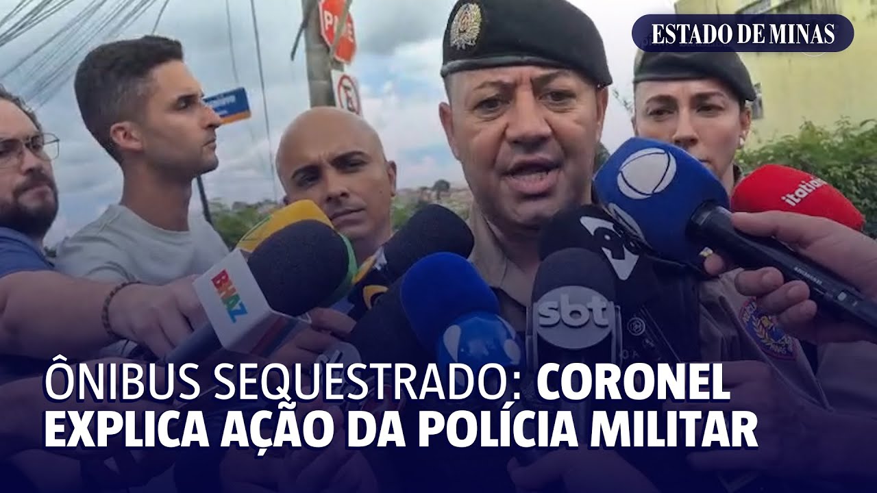 Sequestro em ônibus: coronel da PM explica negociação