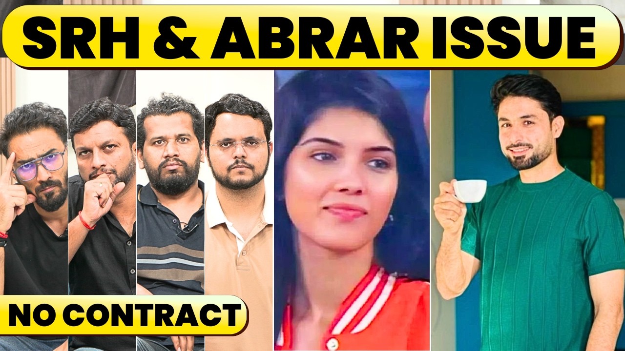 🔴SUNRISERS SIGNS ABRAR AHMED, PAKISTAN FACTOR, TEA PHOTO & CONTRACT ISSUE. DECISION?