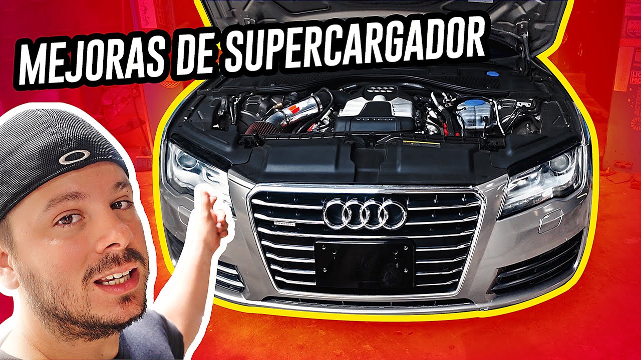 ¡SUPERCARGADOR PARA AUTO FAMILIAR! Más POTENCIA para este #Audi A7 V6 3.0L