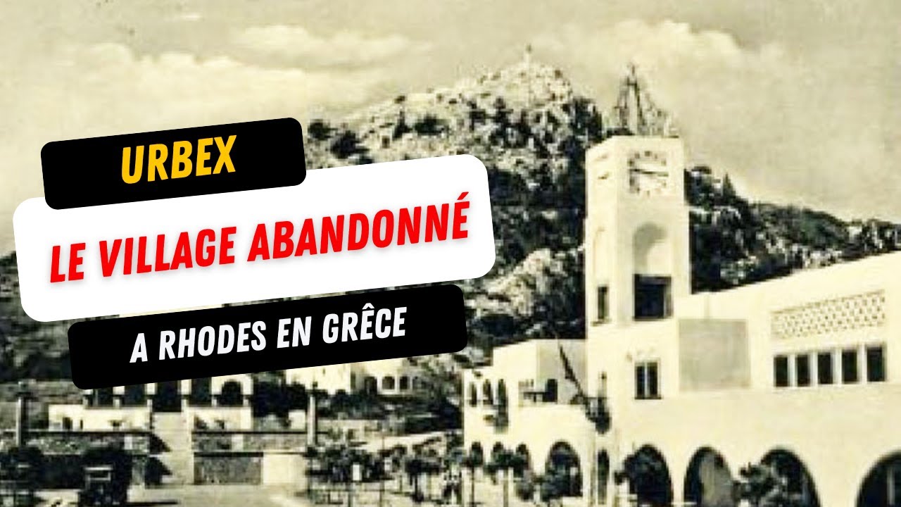 Le village abandonné d'Eleousa ( Rhodes- Grêce ) #urbex