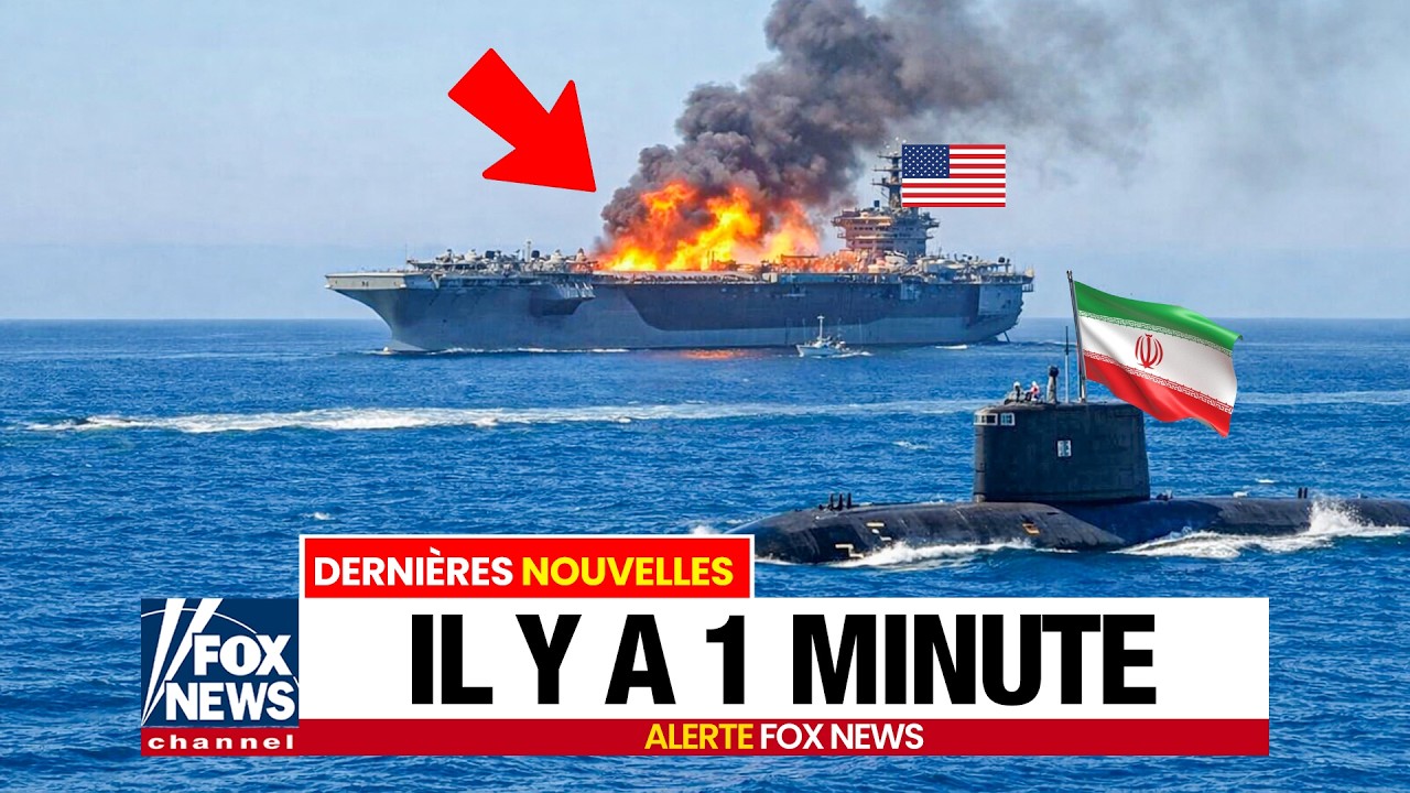 Quand un SOUS-MARIN iranien crut SURPRENDRE un porte-avions américain